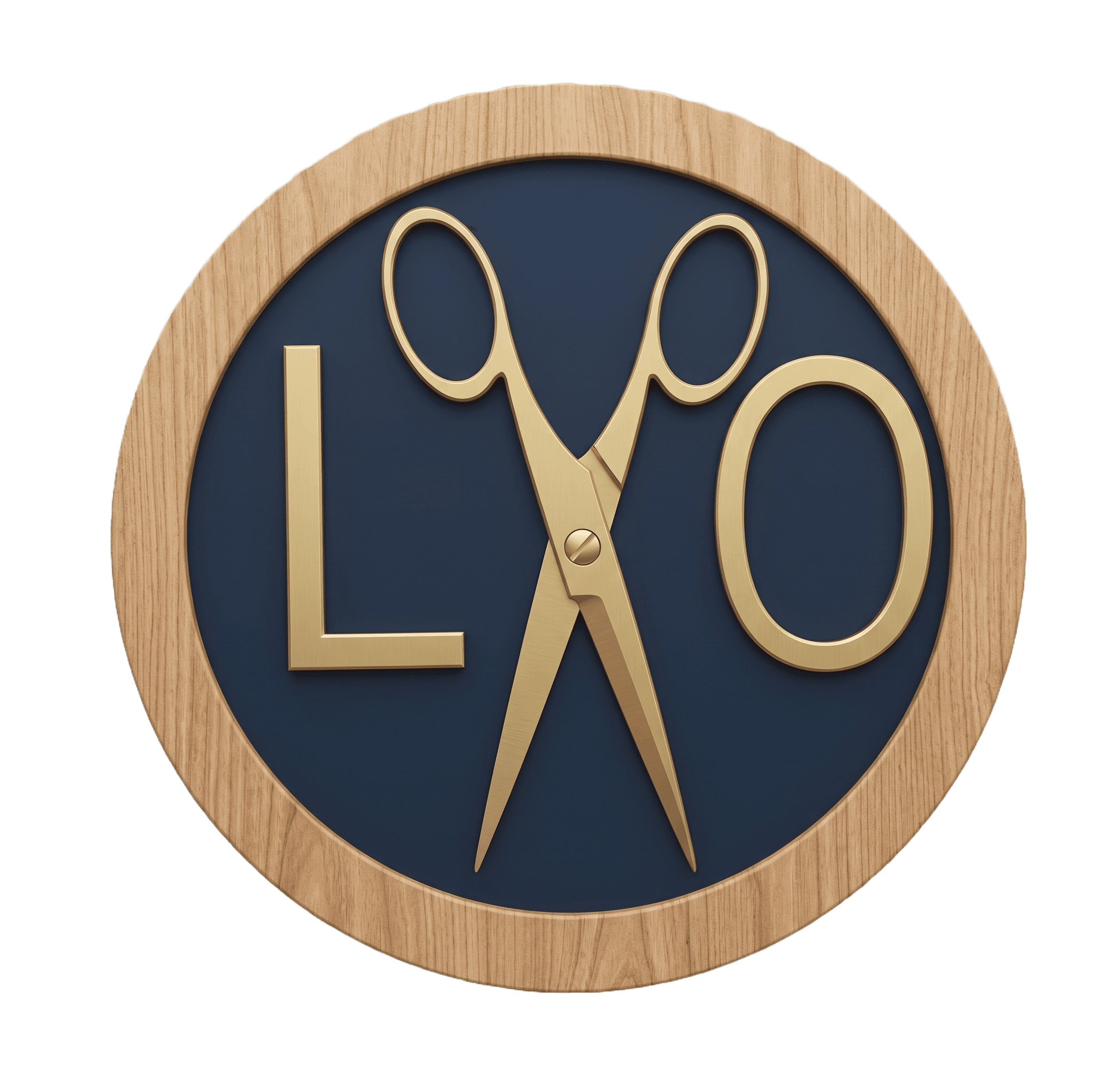 L.O Barbers logo
